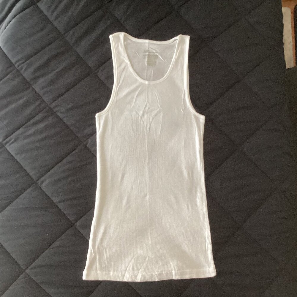 EUC Mens White Tank Top - Size Small